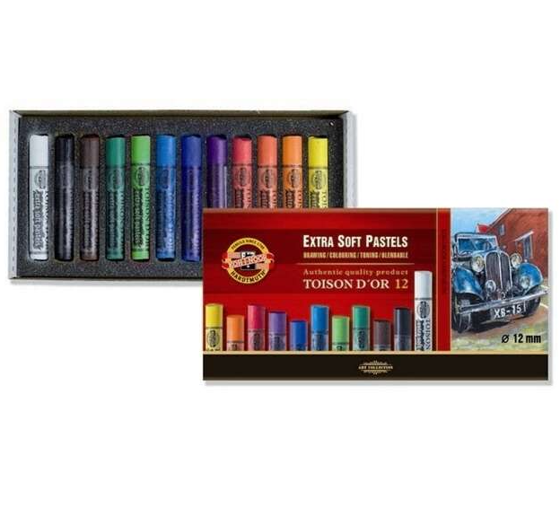 Koh-i-Noor Pastel Boya 12 Renk