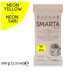 Smarta Akıllı Model Hamuru 100Gr Neon Sarı