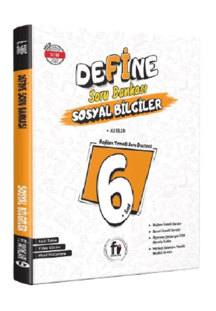 Fi Yayınları 6.SINIF DEFİNE SOSYAL BİLGİLER SORU BANKASI (YENİ ÜRÜN)
