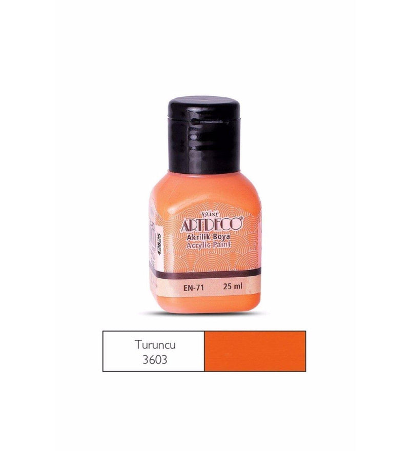 Artdeco Akrilik Boya 25Ml 3603 Turuncu