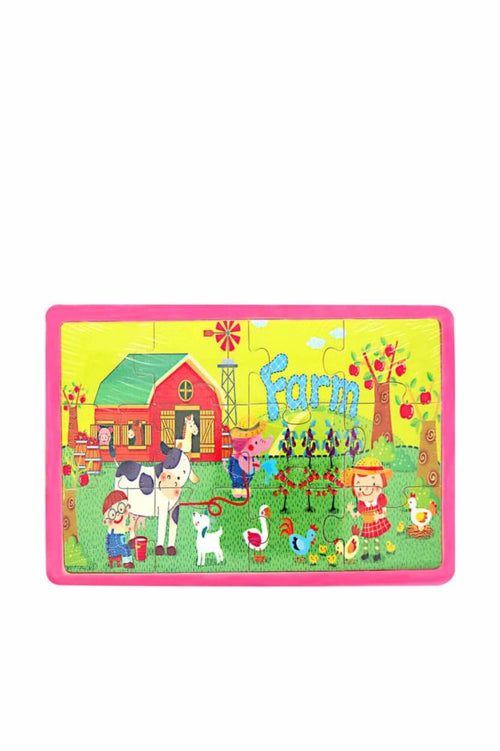 Bubu Ahşap Puzzle 20x14x0,6cm BUBU00114
