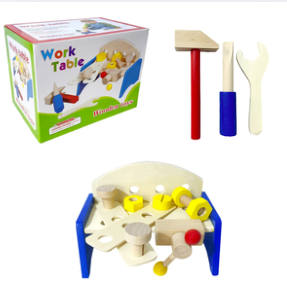 Hamaha Wooden Toys Mini Ahşap Tamir Masası
