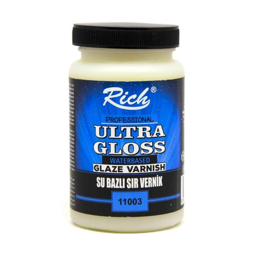 Rich Ultra Gloss Su Bazlı Sır Vernik 250ml