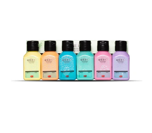 Artdeco Parmak Boyası Seti 6x75ml Pastel Renkler