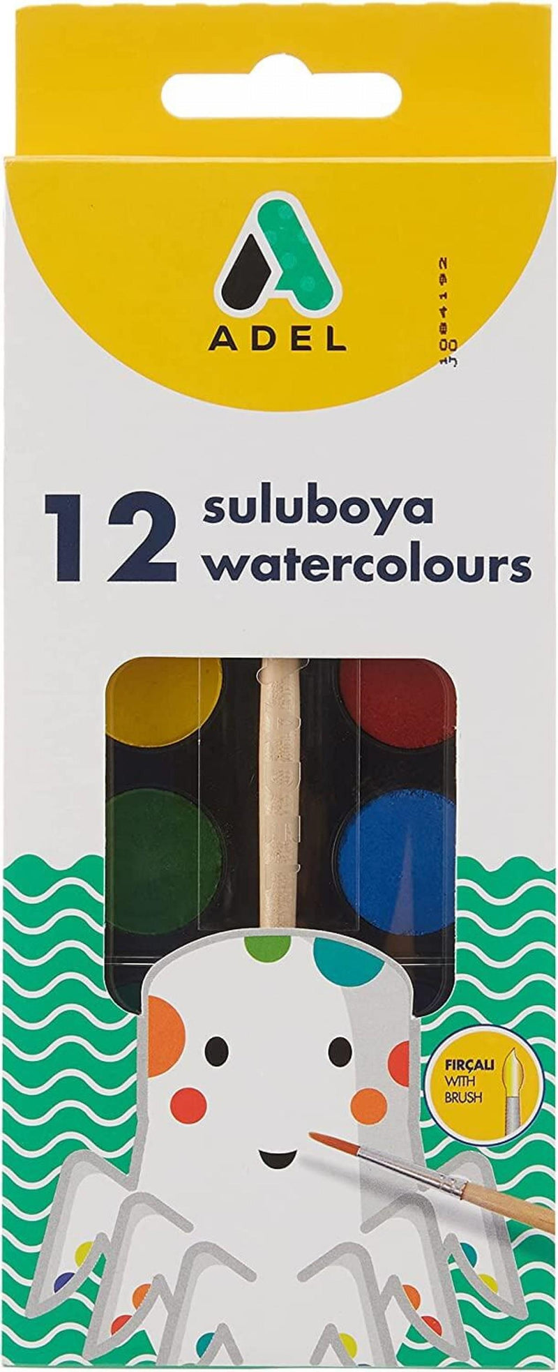 Adel Sulu Boya 24Mm 12 Renk 0933