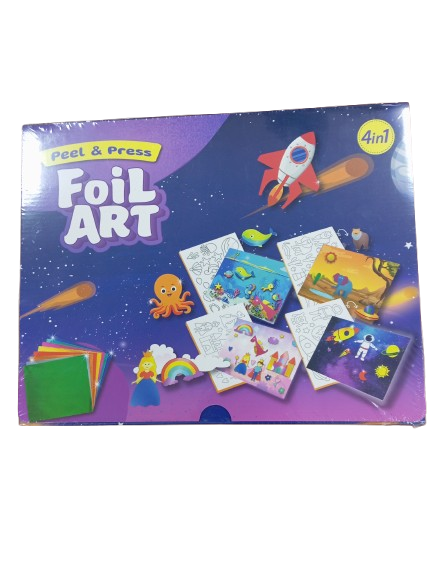 Başel Foil Art Peel Press 4 İn 1