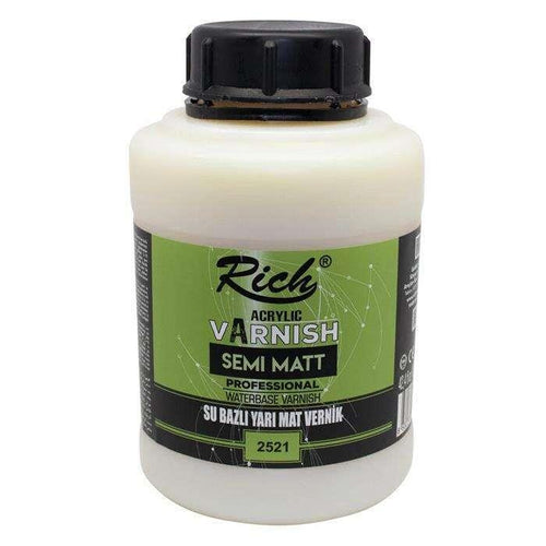 Rich Su Bazlı Yarımat Vernik 1250ml 2521