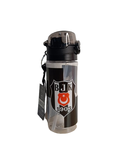 Beşiktaş Bjk 1903 Logo Desenli Plastik Matara 500m