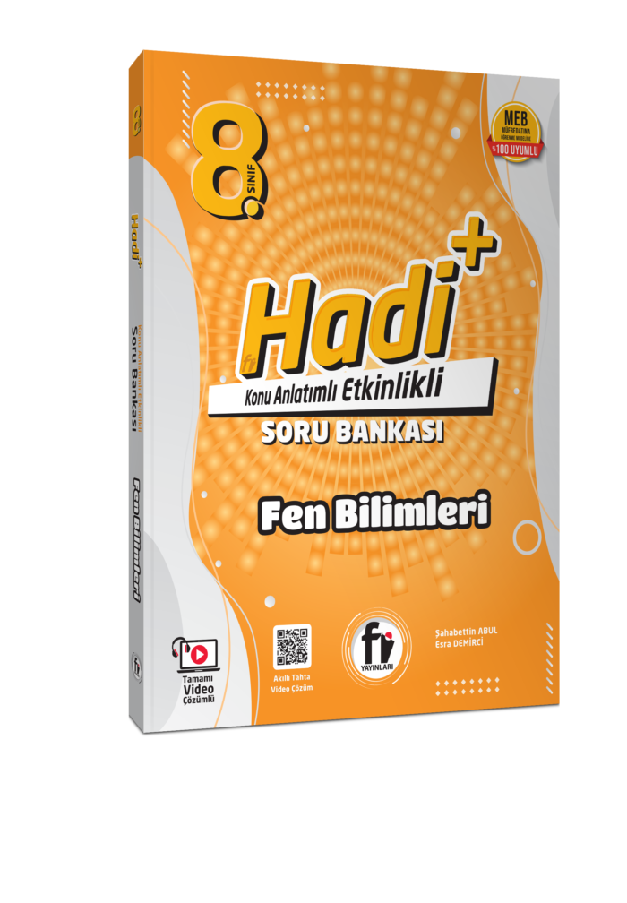 Fi Yayınları 8.SINIF HADİ+ FEN BİLİMLERİ KONU ANLATIMLI