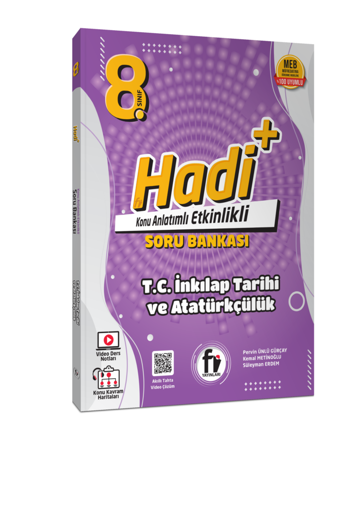Fi Yayınları 8.SINIF HADİ+ MATEMATİK KONU ANLATIMLI