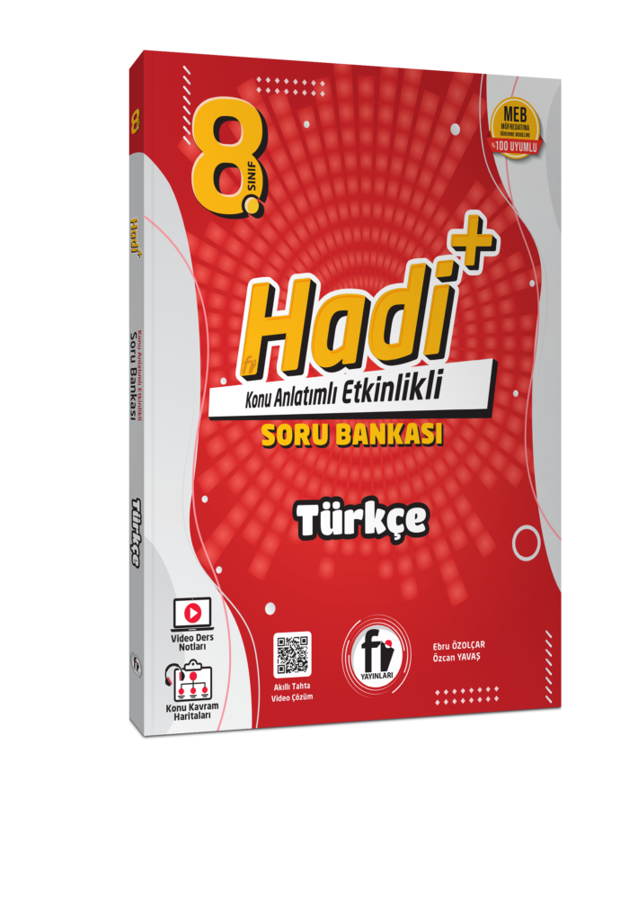 Fi Yayınları 8.SINIF HADİ+ TÜRKÇE KONU ANLATIMLI