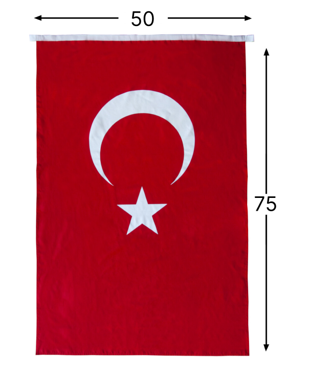 Ormi Alpaka Türk Bayrağı 50X75Cm
