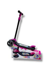 Swing Scooter Işıklı Kutulu Pembe