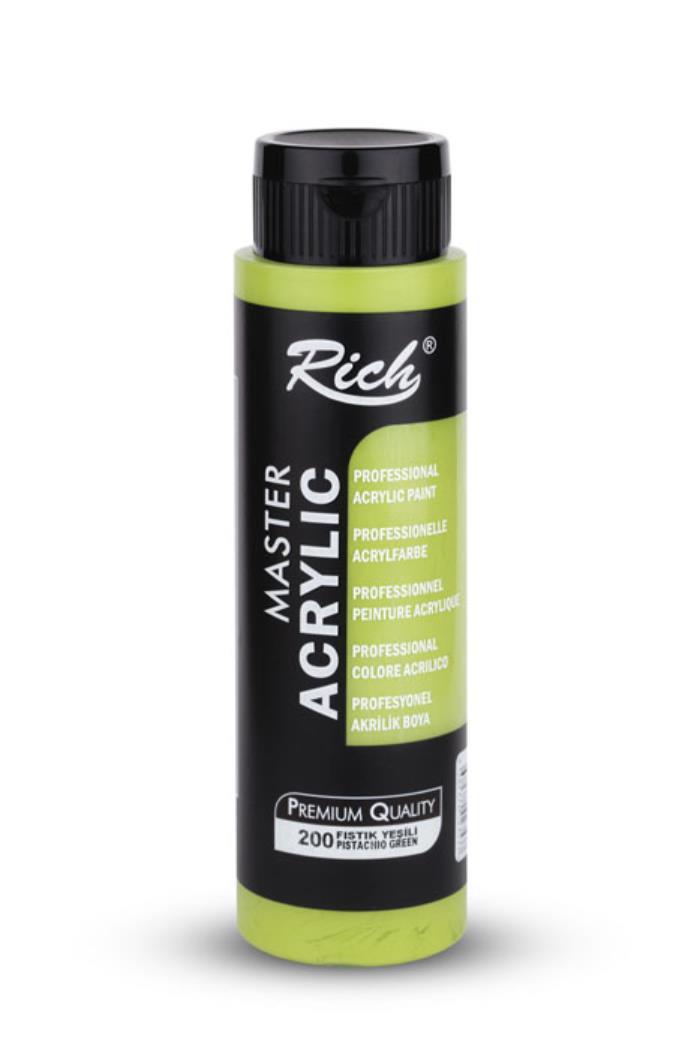 Rich Akrilik Boya 500ml 200 Fıstık Yeşili