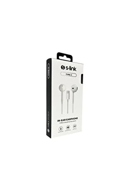 S-link SL-TPK05 TypeC Telefon Uyumlu Metal Beyaz K