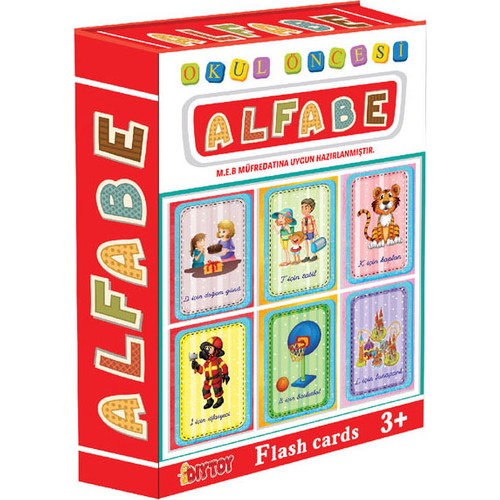 Dıytoy Okul Öncesi Alfabe 3+  Alf1178