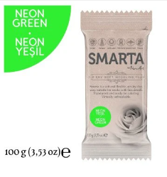 Smarta Akıllı Model Hamuru 100Gr Neon Yeşil