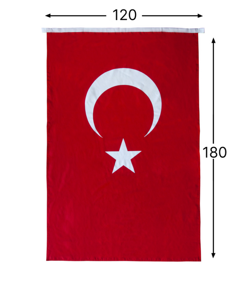 Ormi Alpaka Türk Bayrağı 120x180cm