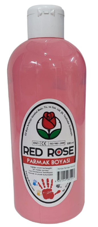 Redrose Parmak Boya 500ml Pembe