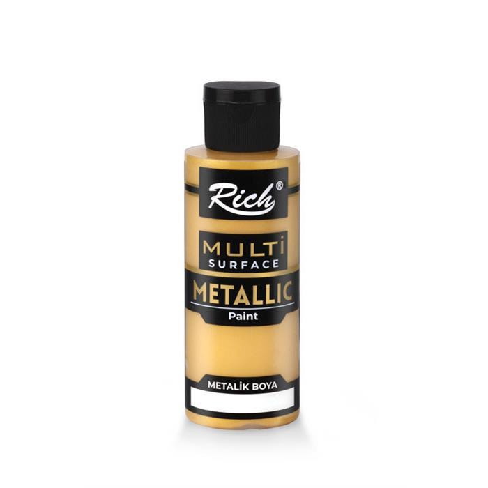 Rich Multi Metalik 120ml 6512 Soft Gold