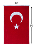 Ormi Alpaka Türk Bayrağı 60x90cm