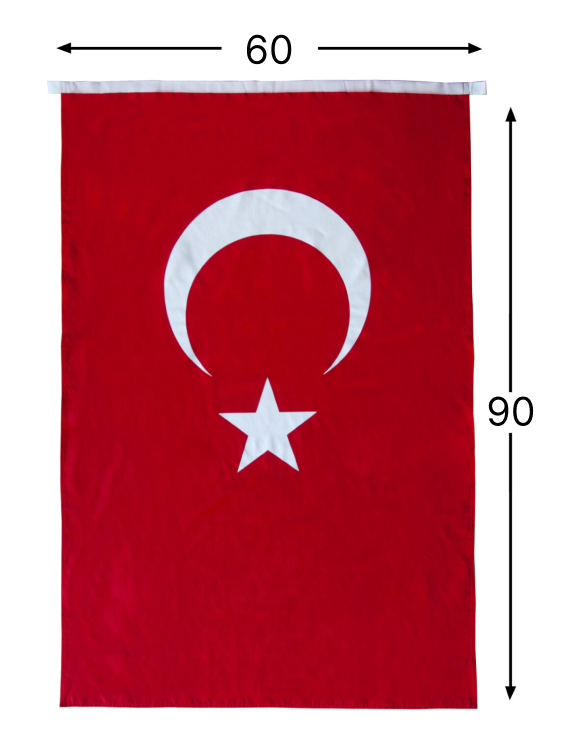 Ormi Alpaka Türk Bayrağı 60x90cm