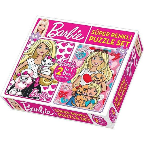 Dıytoy Süper Renkli Puzzle Set 54-70 Barbie Brp154