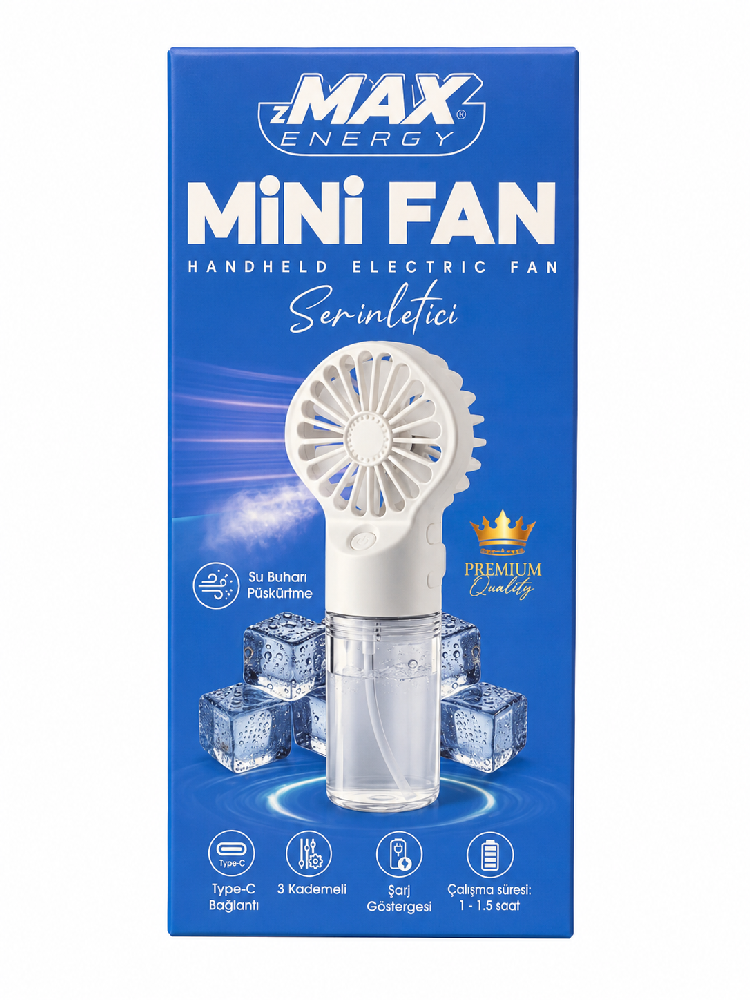 Zmax Mini El Fanı Strong Max-7800