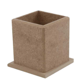 Bay Mdf Kalemlik Kare 10x10cm 71102