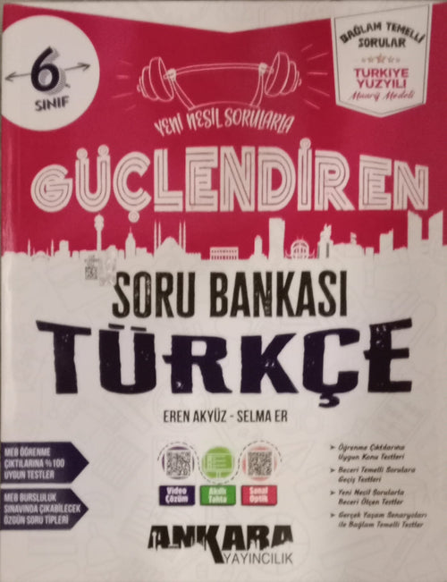 Ankara Yayıncılık 6. Sınıf Güçlendiren Türkçe Soru Bankası