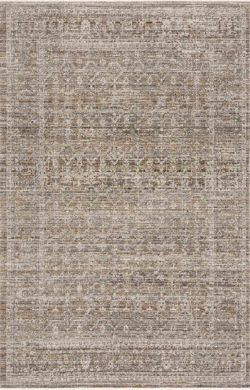 Muda Beige Oriental Washable Outdoor Polyester Area Rug