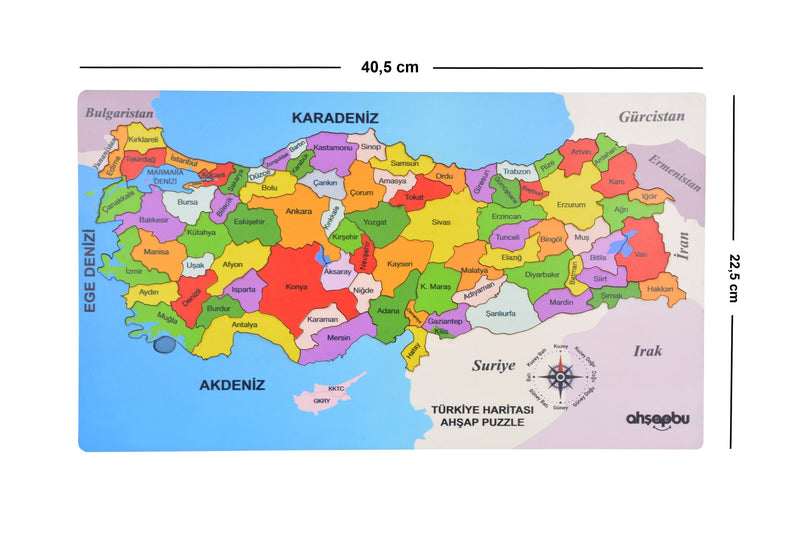 Türkiye Haritası Puzzle