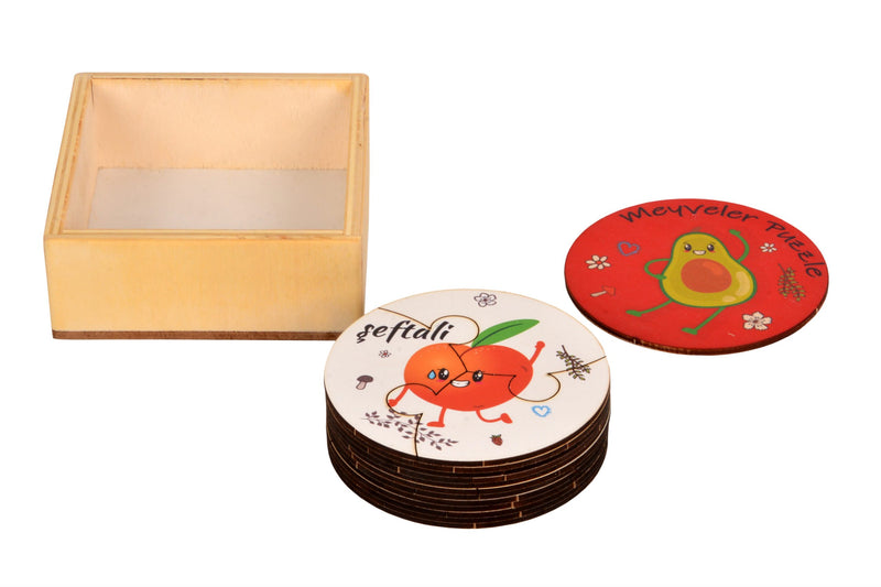 3’lü Puzzle Seti - Meyveler