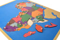 Afrika Kıtası Puzzle Ve Çalışma Kartları