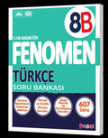 Fenomen Okul Yayınları 8. Sınıf LGS Türkçe B Soru Bankası (Bağlam Temelli)