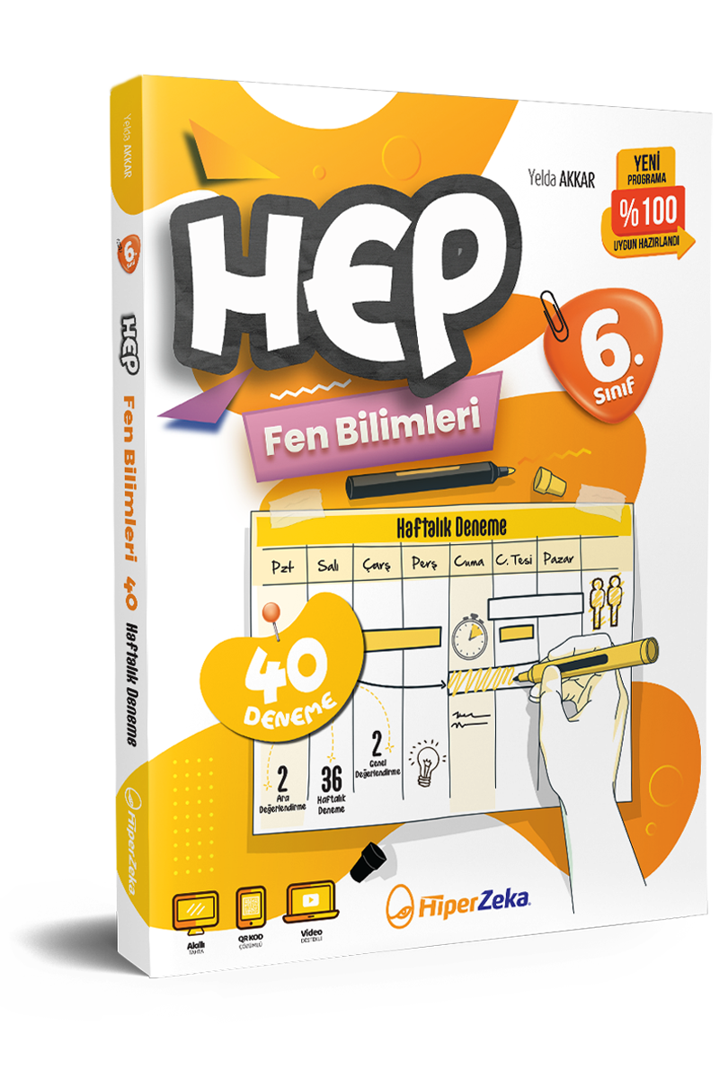 Hiper Zeka 5. Sınıf İLK Fen Bilimleri Soru Bankası 176 Sayfa
