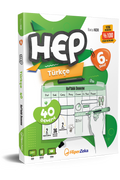 Hiper Zeka 6. Sınıf HEP Türkçe Haftalık Deneme Föyleri 320 Sayfa