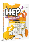 Hiper Zeka 7. Sınıf HEP Fen Bilimleri Haftalık Deneme Föyleri 320 Sayfa
