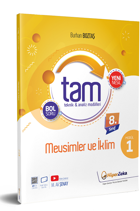 Hiper Zeka 8. Sınıf TAM Fen Bilimleri 3 | Basınç 112 Sayfa