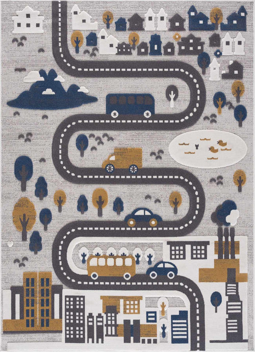 Ddahve Modern Machine Woven Area Rug
