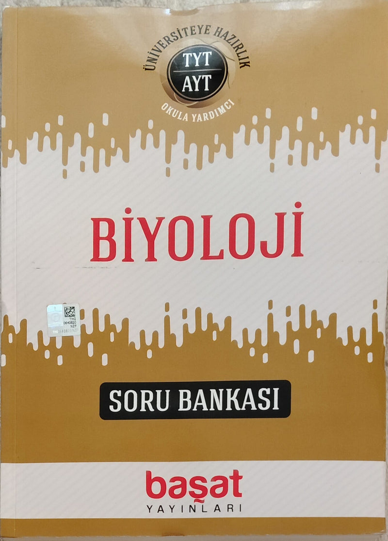 TYT-AYT Üniversiteye Hazırlık Biyoloji Soru Bankası (Okula Yardımcı) - Başat - MES AKADEMİ Dijital Oyun Seti Hediye