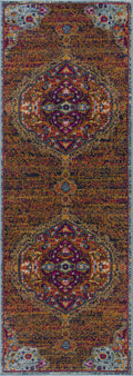 Munao Medallion Modern Polypropylene Area Rug