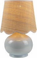 Tocae Blue Solid Ceramic Table Lamp Blue Ceramic Accent Table Lamp Home Lighting