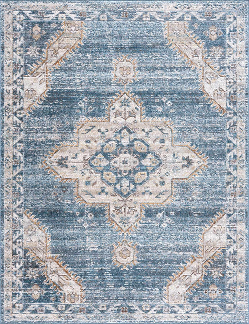 Jeroi Modern Washable Machine Woven Area Rug