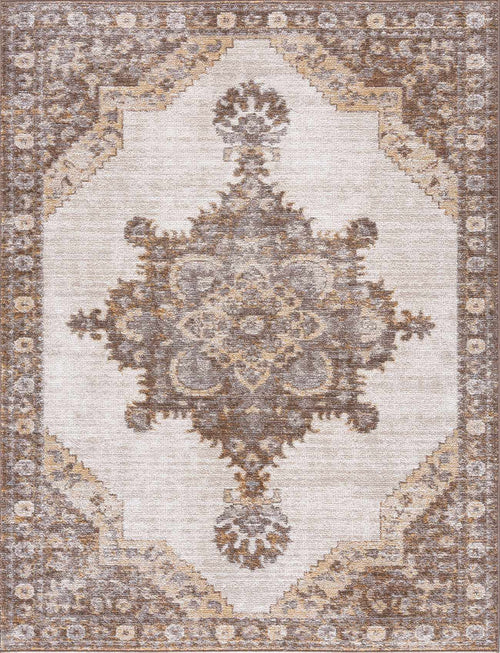 Guyoo Modern Washable Machine Woven Area Rug
