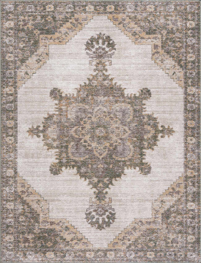 Nirea Modern Washable Machine Woven Area Rug