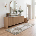 Nirea Modern Washable Machine Woven Area Rug