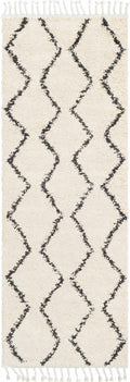 Jesoi Beige Chevron Machine Woven Polypropylene Area Rug
