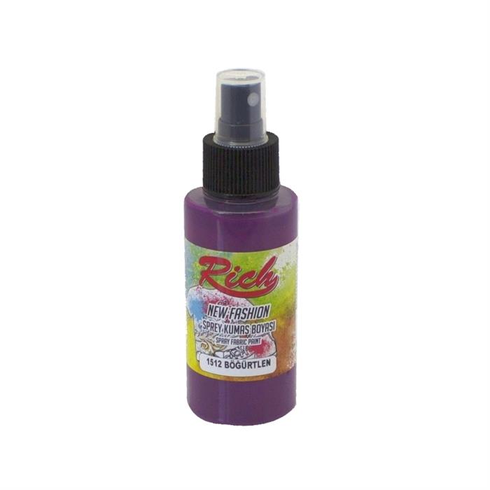 Rich Sprey Kumaş Boyası 60ml 1512 Böğürtlen