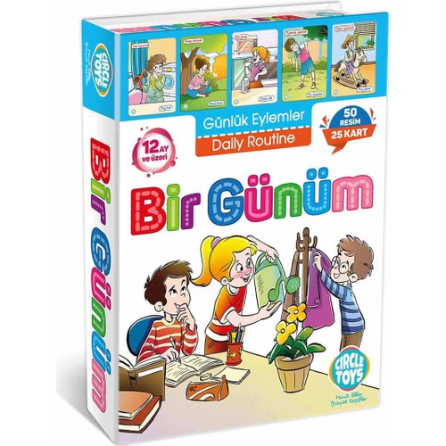 Circle Bir Günüm 12+Ay 25Prç Ct-013